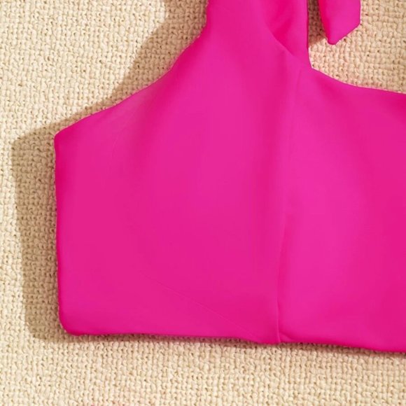 TIE SHOULDER BIKINI - Picture 4 of 5